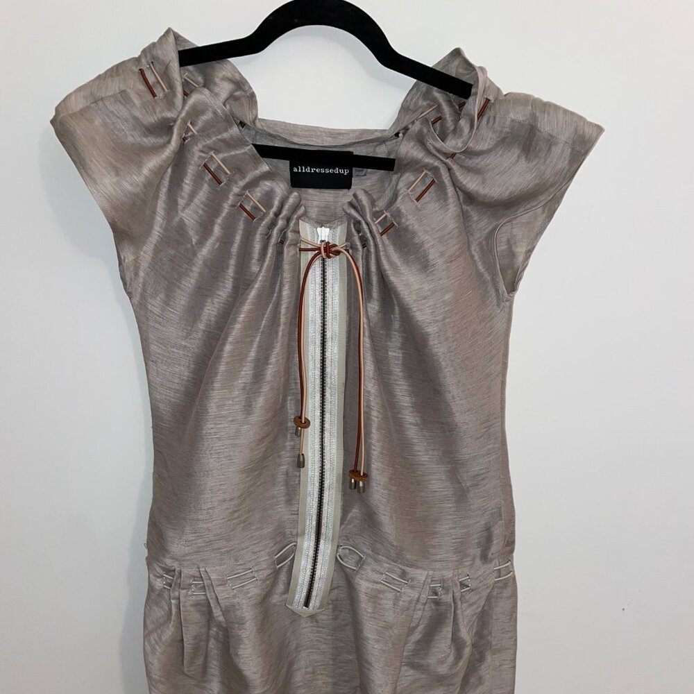 Alldressedup Gray Dress